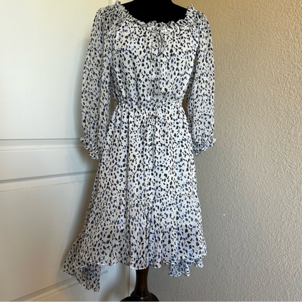 Diane Von Furstenberg Silk high/low Hem Dress Size‎ 4